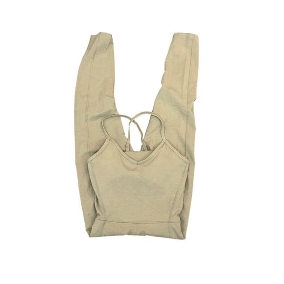 Old Navy Active PowerChill Go-Dry Tan Cami Bodysuit Unitard Size Small - Picture 2 of 4